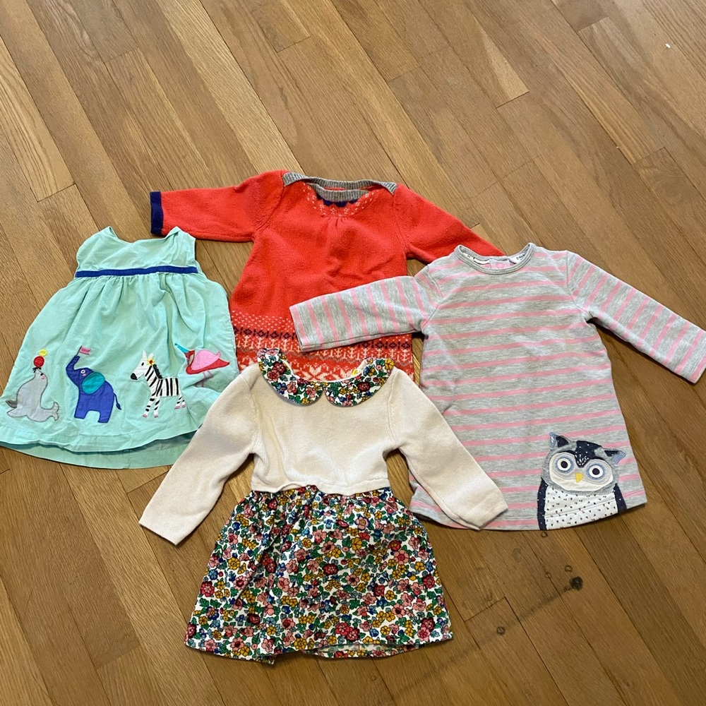Baby Boden Fall Dress Lot